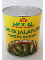 Jalapenos celé zelené